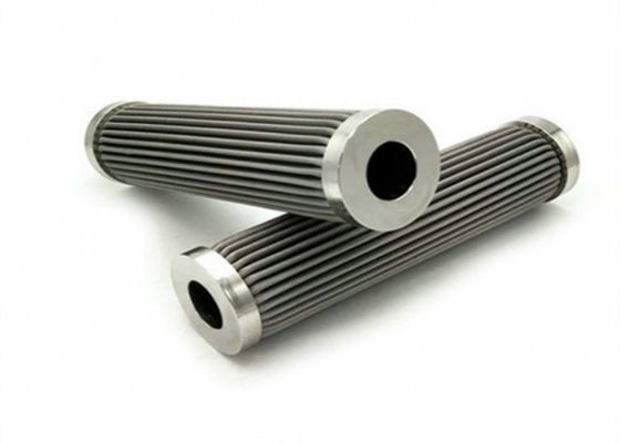 Πτυχωμένο ανοξείδωτο φίλτρο