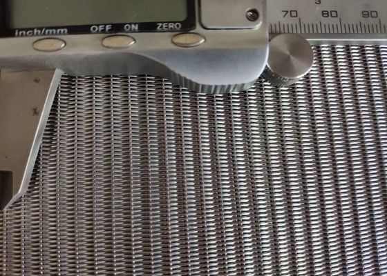 Σαφές ολλανδικό ύφασμα AISI304 πλέγματος καλωδίων φίλτρων ανοξείδωτου ύφανσης μη που οξυδώνει