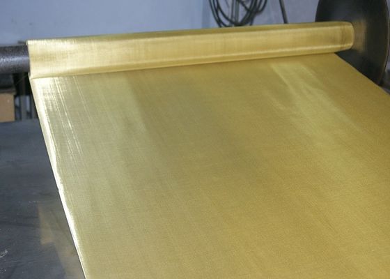 Λεπτό πλέγμα οθόνης φίλτρων ορείχαλκου ύφανσης Twilled για τη διήθηση αργίλου και σκονών