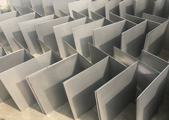 10,0 mm πάχος διάτρητο φύλλο πλέγματος από ανοξείδωτο χάλυβα για βιομηχανικό φιλτράρισμα