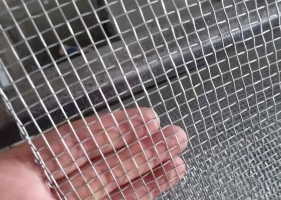Αντίσταση στην τριβή τετραγωνική τρύπα υψηλού άνθρακα χάλυβα υφασμένο σύρμα πλέγμα