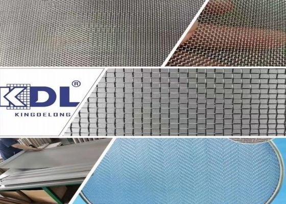 Υψηλής ποιότητας SS304 316 Stainless Steel Square Metal Woven Sieving Screen Filter Netting