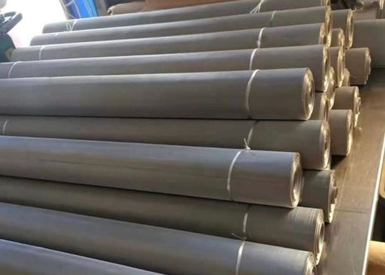 Στυλοειδείς κυλίνδροι από ανοξείδωτο χάλυβα 0,02-50,8 mm Άνοιγμα SS 316 Twill Weave για βιομηχανικές εφαρμογές