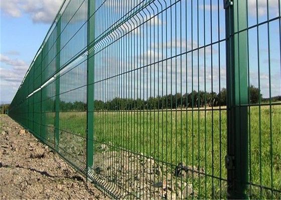 Αντιμροστινικό χάλυβα άνθρακα PVC επικαλυμμένο συγκολλημένο σύρμα για φράχτη ασφαλείας