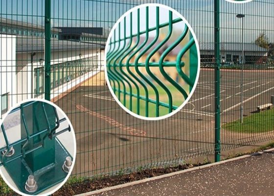 Αντιμροστινικό χάλυβα άνθρακα PVC επικαλυμμένο συγκολλημένο σύρμα για φράχτη ασφαλείας