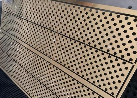 Προσαρμοσμένο διάτρητο φύλλο μεταλλικού πλέγματος για αρχιτεκτονικό φιλτράρισμα