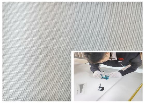 30m Standard Roll Size Ατσάλινο φίλτρο πλέγμα επίπεδη επιφάνεια
