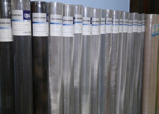 Πολυσχιδές υφασμένο μεταλλικό πλέγμα υψηλής ανθρακούχης χάλυβα μαγγανίου χάλυβα ανοξείδωτου χάλυβα