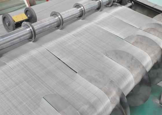 Προσαρμόσιμο πλάτος Plain Weave Woven Wire Mesh Screen με πολλαπλές επιλογές υλικών