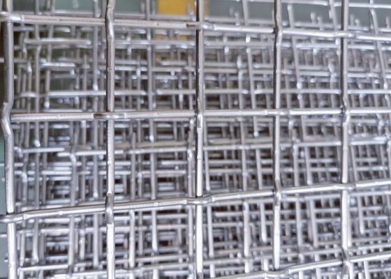 Επίπεδη κυρτή υφασμένη συρμάτινη οθόνη για εφαρμογές βαρέως τύπου