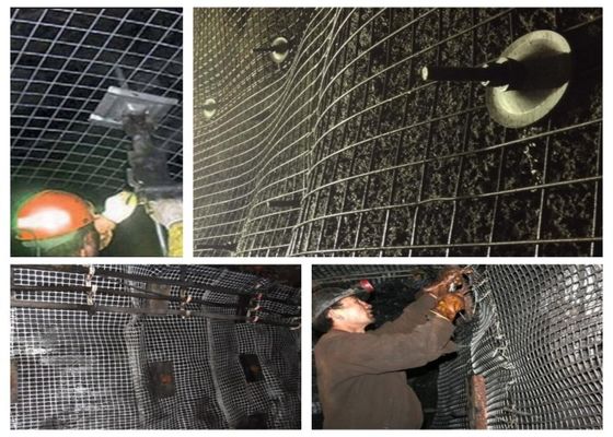 AISI316L βαρέων καθηκόντων ενωμένες στενά επιτροπές πλέγματος καλωδίων για την προστασία διάβρωσης ορυχείου
