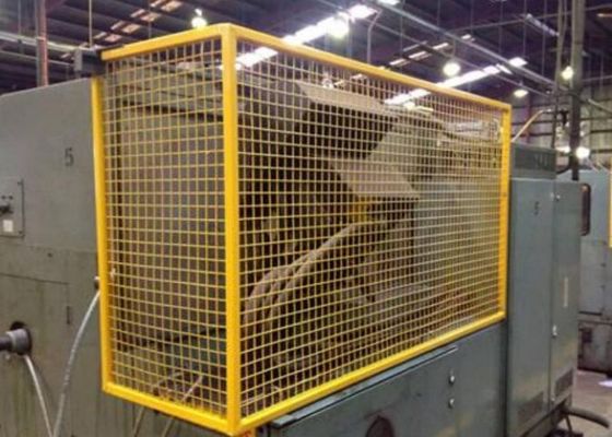πλέγμα καλωδίων 1m 1.2m βαρέων καθηκόντων ενωμένο στενά, δυνατότητα μηχανών που φρουρεί το πλέγμα καλωδίων