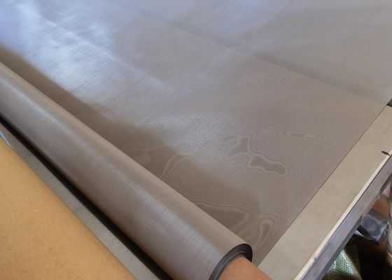 Πολύ λεπτές ατσάλινες συρματόπλεκτες οθόνες απλή πλέξιμο τύπου 400 με διάφορα μήκη