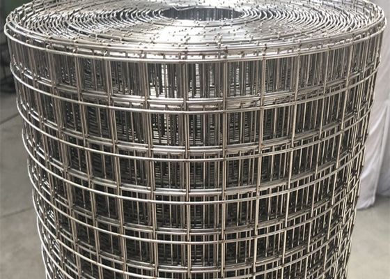 Ηλεκτρικά συγκολλημένα συρματοπλέγματα κυλίνδρων 2,5 mm Ζυγισμένα / SS