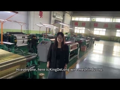 Θερμότητα που ακτινοβολεί την κόκκινη χαλκού καλωδίων ικανότητα υποστήριξης πλέγματος καλωδίων πλέγματος βιομηχανική υφαμένη