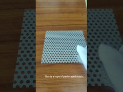 Αέρας και διήθηση καπνού Διάτρητο φύλλο δίχτυ 0,1 mm-12 mm πάχος