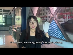 Πολυδιάστατη μακροχρόνια πλέκη από ανοξείδωτο χάλυβα με διαφάνεια 0,02-50,8 mm