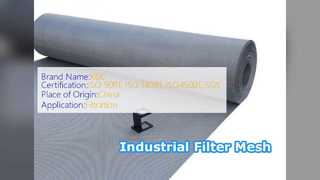 Industrial Filter Mesh 2-600 Twilled Weave από ανοξείδωτο ατσάλι